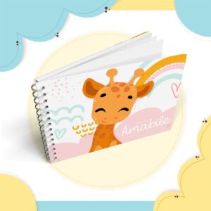 Livro Mêsversário Girafinha - Arquivo Digital