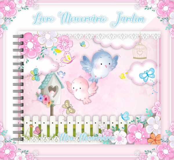 Livro Mesversário Jardim - Arquivo Digital