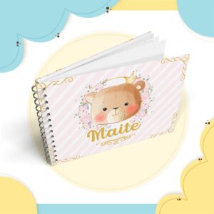 livro mesversario ursinha princesa arquivo digital papel e cia 1