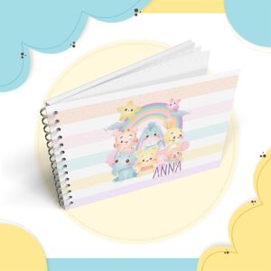 livro mesversario ursinho pooh menina arquivo digital papel e scrapbook 1