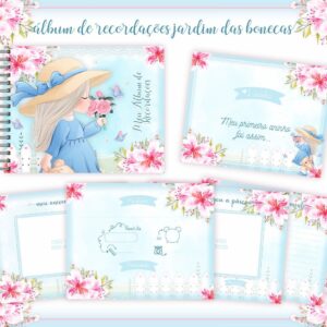 livro recordacoes bebe jardim das bonecas arquivo digital livro do bebe