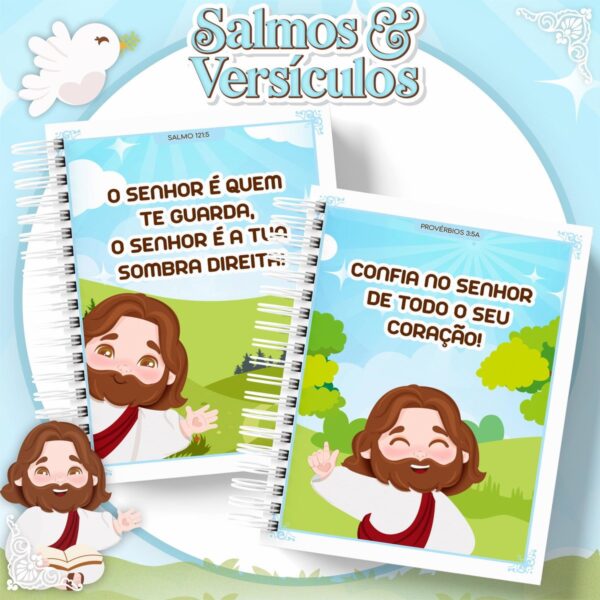 Livro Salmos e Versículos para Crianças - Arquivo Digital - Imagem 2