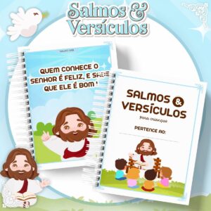 livro salmos e versiculos para criancas arquivo digital estudo bibiblico