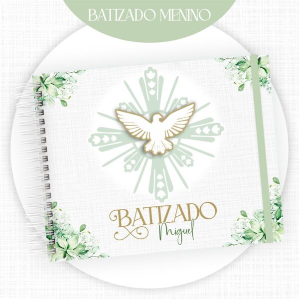 Livros Batizados Menina e Menino - Arquivo Digital