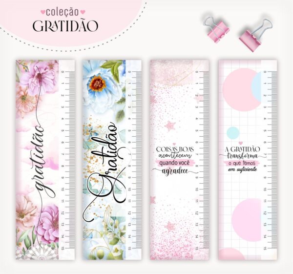 Marca Páginas Gratidão - Arquivo Digital