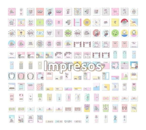 Mega Pack Dia Das Mães Flork Caneca Frases Sacolinha Bottons