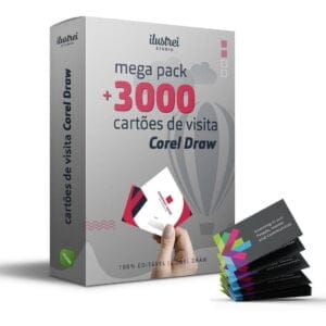 Mega Pacote Cartões De Visita Vetores Corel Draw Editavel