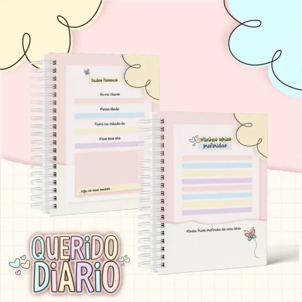 Meu Querido Diário Menina 02 - Arquivo Digital