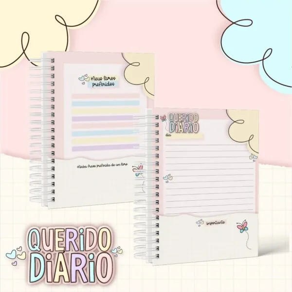 Meu Querido Diário Menina 02 - Arquivo Digital