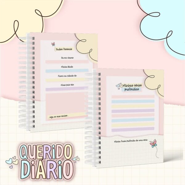 Meu Querido Diário Menina 07 - Arquivo Digital