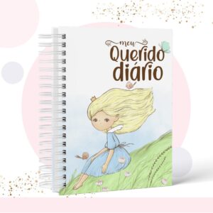 meu querido diario menina modelo 2 arquivo digital papelaria digital