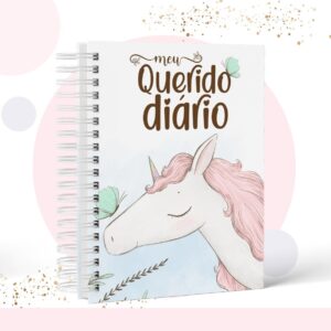 meu querido diario menina modelo 3 arquivo digital pautado