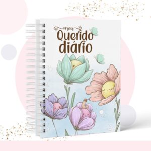 meu querido diario menina modelo 6 arquivo digital agendas
