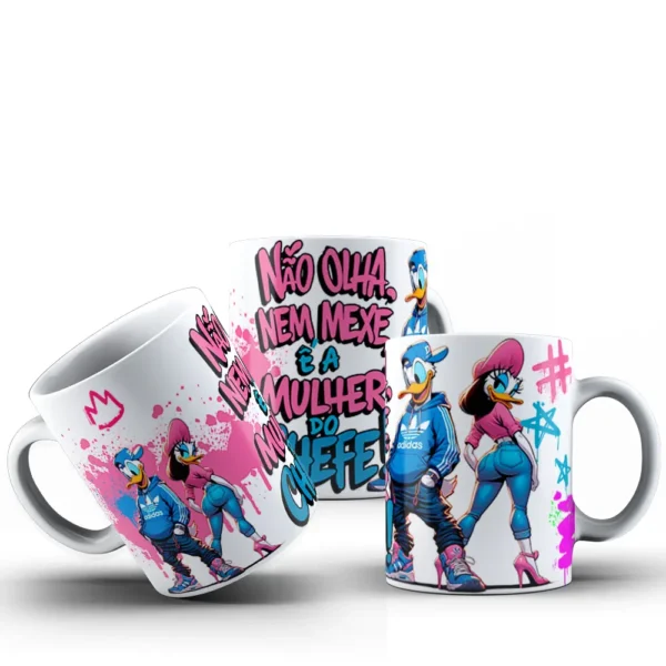 Mickey e Minnie Romance Arquivos para Canecas Personalizadas