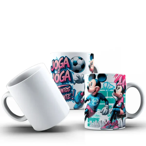 Mickey e Minnie Romance Arquivos para Canecas Personalizadas
