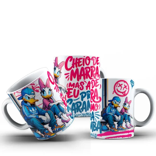 Mickey e Minnie Romance Arquivos para Canecas Personalizadas