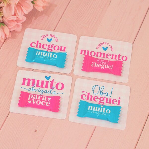 Mimos para Clientes Rosa - pdf e Png - Imagem 4