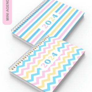 Mini Agenda A6 - Arquivo Digital