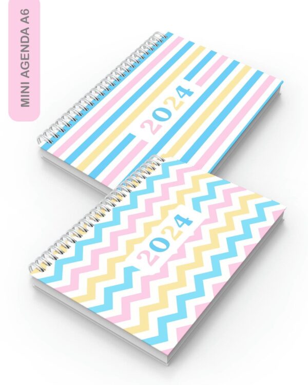 Mini Agenda A6 - Arquivo Digital