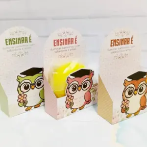 Mini Cesta Sabonete Arquivo Professores Mimo Personalizado