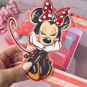 Mini Confeiteiro Páscoa Minnie Vermelha - Arquivo Digital