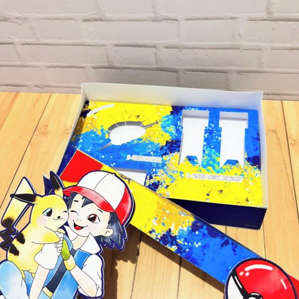 Mini Confeiteiro Páscoa Pokémon - Arquivo Digital - Imagem 2