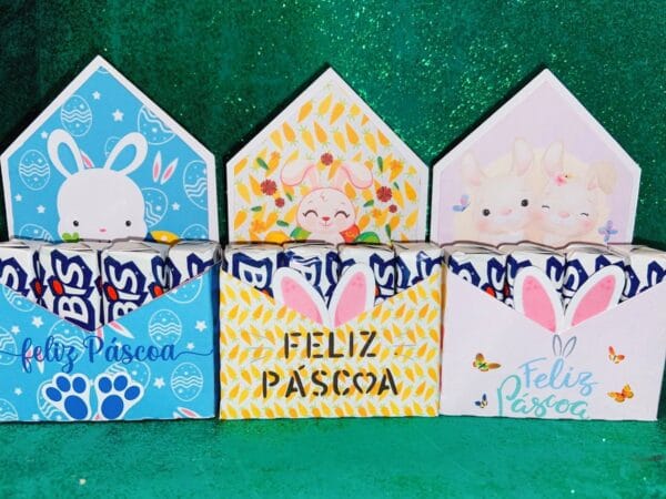 Mini Envelope Bis Páscoa - Arquivo Digital