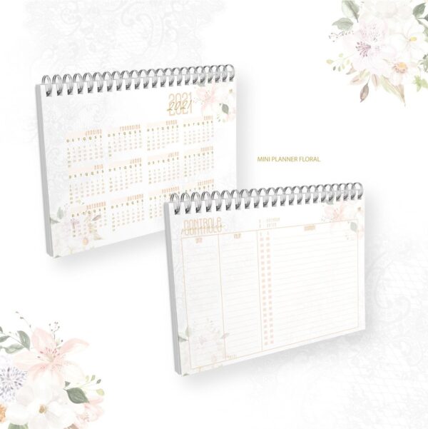 Mini Planner A6 - Mamãe / Vovó Floral - Arquivo Digital - Imagem 5