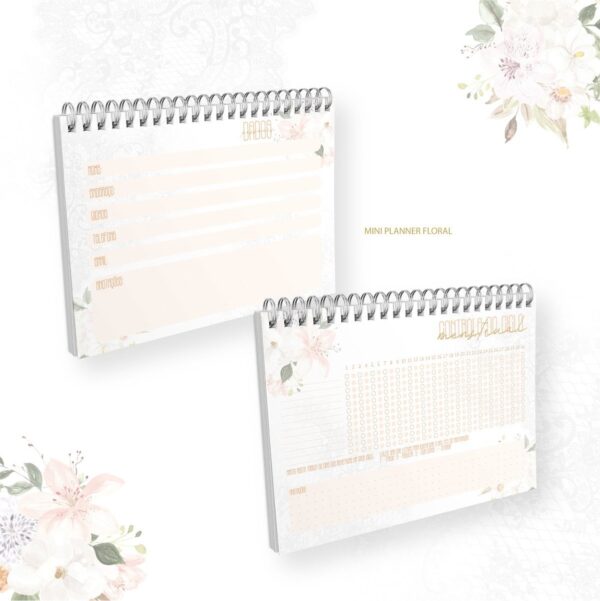 Mini Planner A6 - Mamãe / Vovó Floral - Arquivo Digital - Imagem 4