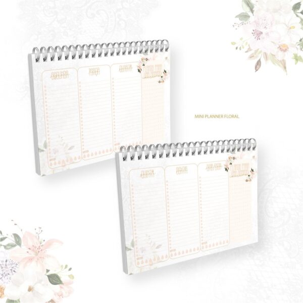 Mini Planner A6 - Mamãe / Vovó Floral - Arquivo Digital - Imagem 2