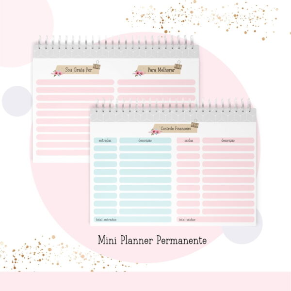 Mini Planner A6 Permanente Professora - Arquivo Digital - Imagem 4