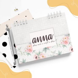 mini planner floral arquivo digital mini planner 4