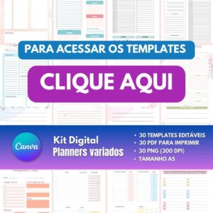 miolos planners variados canva arquivo digital informacoes