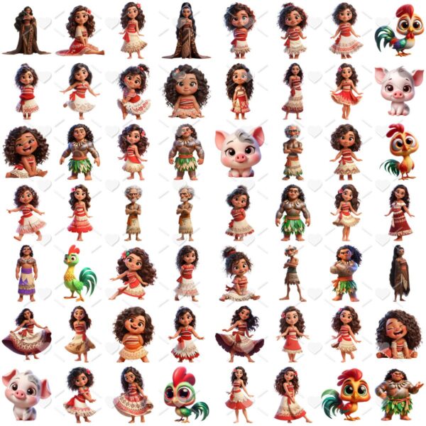 Moana 2 Ilustrações e Imagens Png Sem fundo Alta Resolução