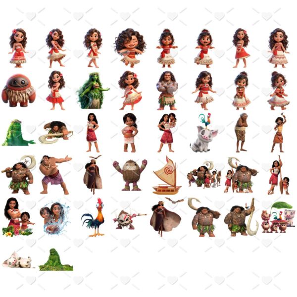 Moana 2 Ilustrações e Imagens Png Sem fundo Alta Resolução