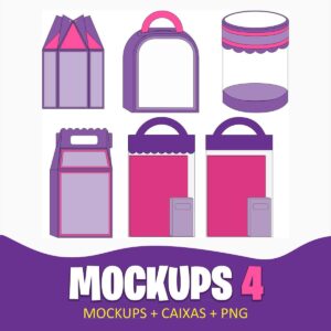 mockups caixas papelaria festas 4 arquivo digital embalagem 2