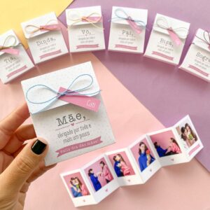 Modelo Caixa Porta Fotos Dia das Mães Papelaria Personalizada