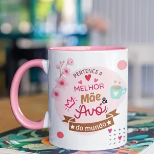 Modelo de Caneca para Grandes Pais e Avós em JPG
