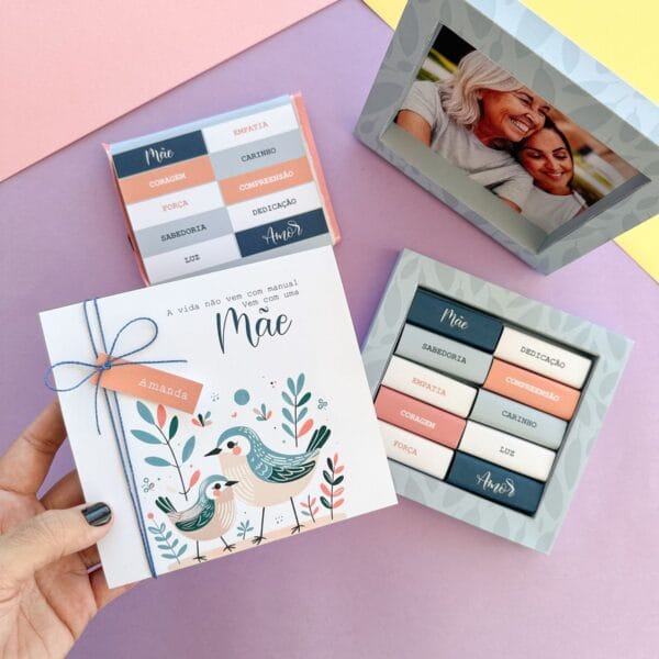 Modelo Porta Retrato Dia das Mães Papelaria Personalizada