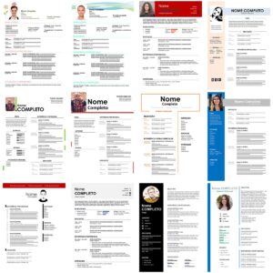 Modelos de Currículo Profissional Word - Edição Fácil