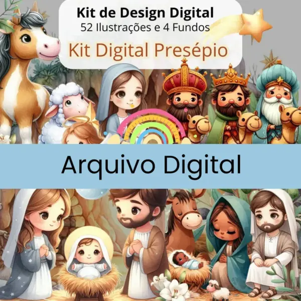 Modelos Png De Presepio Impressao E Personalizacao Criativa 2