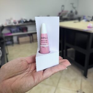 molde limpo porta esmalte e tubete arquivo digital caixas