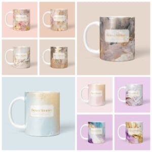 pack 10 canecas abstratas arquivo digital estampa para caneca 1