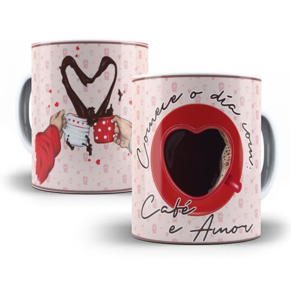 Pack 14 Artes Caneca Cafe Em Png E Cdr Editavies No Corel 4