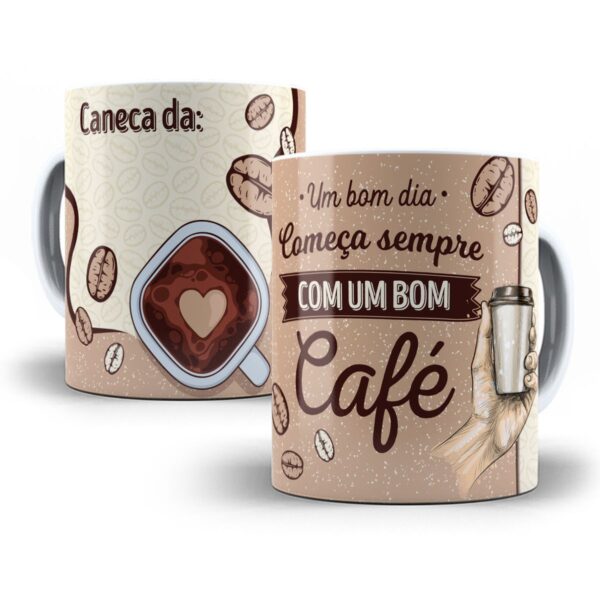 Pack 14 Artes Caneca Cafe Em Png E Cdr Editavies No Corel 6