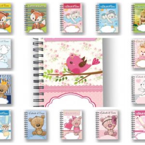 pack 15 cadernetas de vacinas arquivo digital infantil