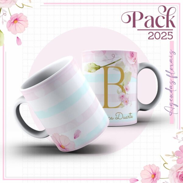 Pack 2025 - Agendas Femininas - Arquivo Digital - Imagem 5