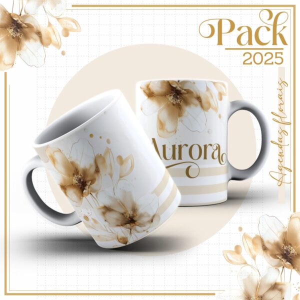 Pack 2025 - Agendas Femininas - Arquivo Digital - Imagem 4