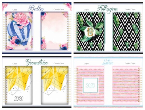 Pack 7 capas e contracapas - Arquivo Digital