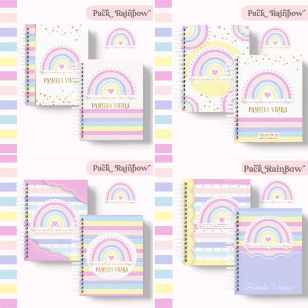 Pack Agenda e Planner Rainbow 2023 - Arquivo Digital - Imagem 3